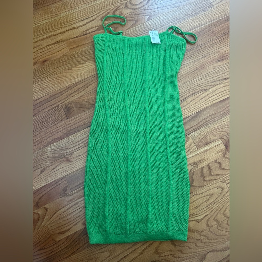 Green Tight Mini Dress